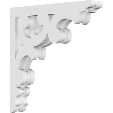 Vienna Architectural Grade PVC Corbel, 1 7/8W X 12D X 12H